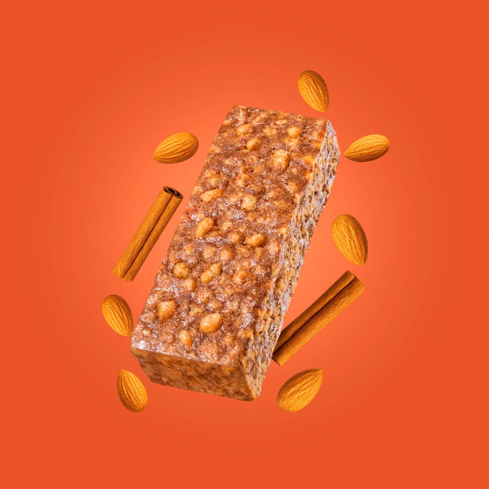 Barra Nutritiva Almendra + Canela, 15 unidades
