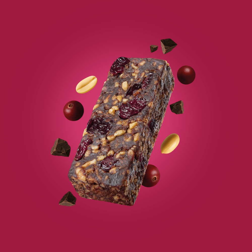 Barra Nutritiva Cacao + Cranberry 5 Unidades