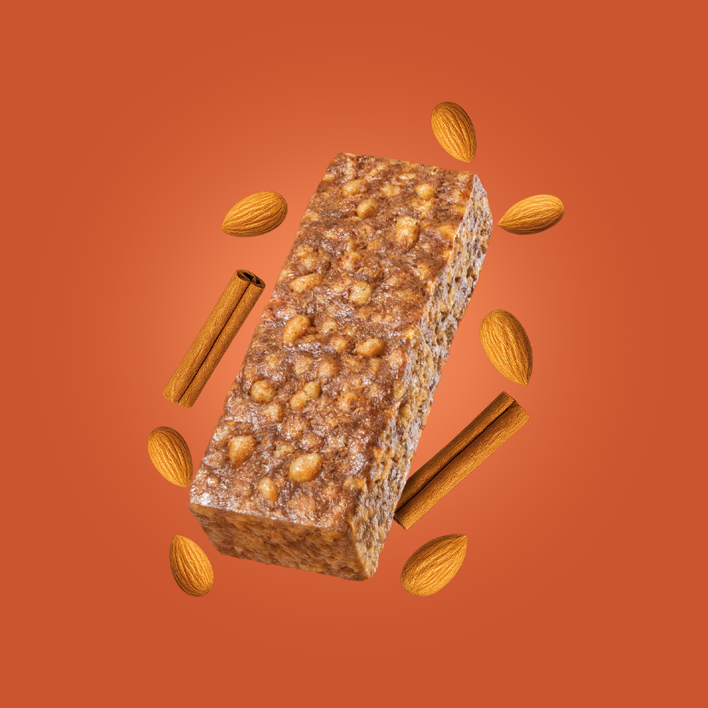 Barra Nutritiva Almendra + Canela, 30 unidades