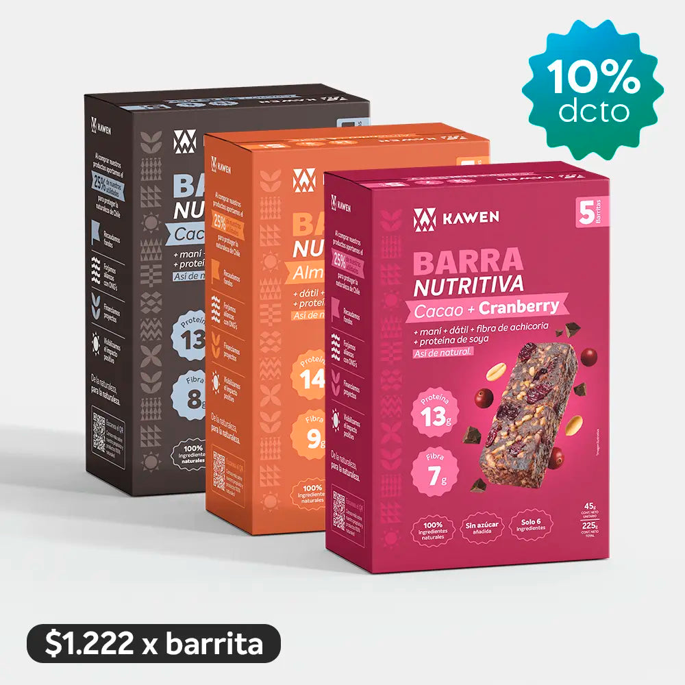Mix Tres Sabores, Barra Nutritiva - 15 unidades