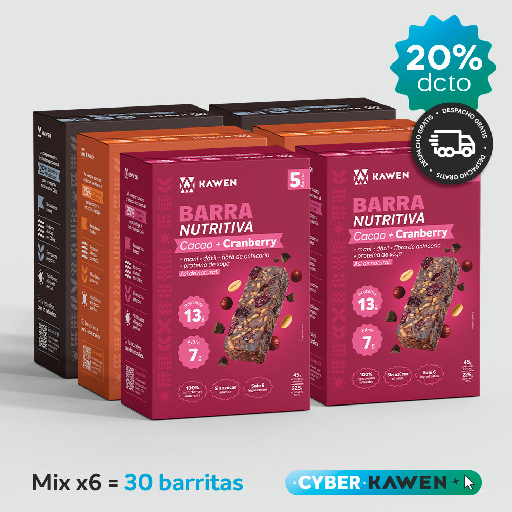 Mix Tres Sabores, Barra Nutritiva - 30 unidades