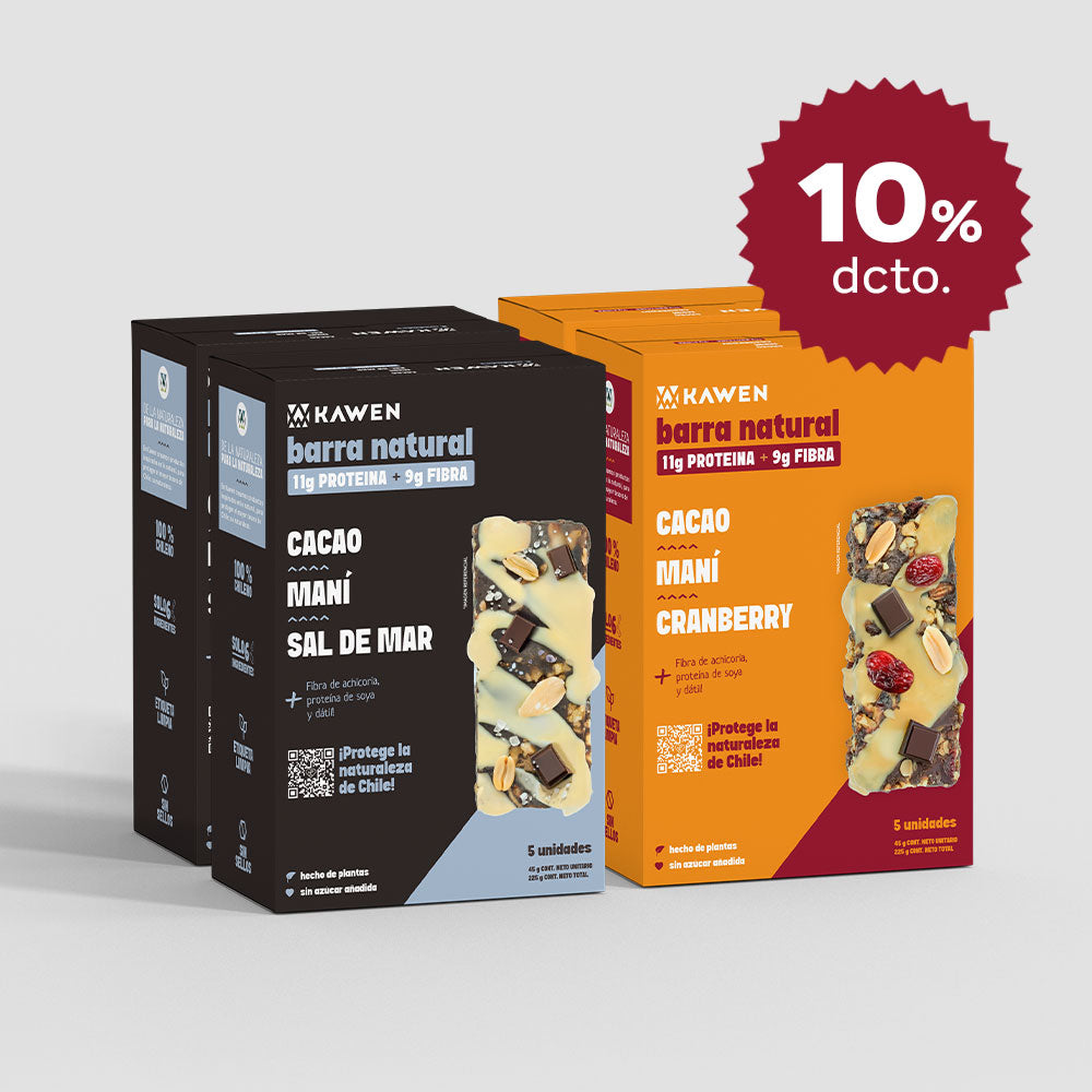 Barra Natural Mix, 20 unidades